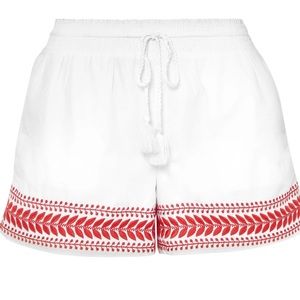 J. Crew Embroidered Shorts